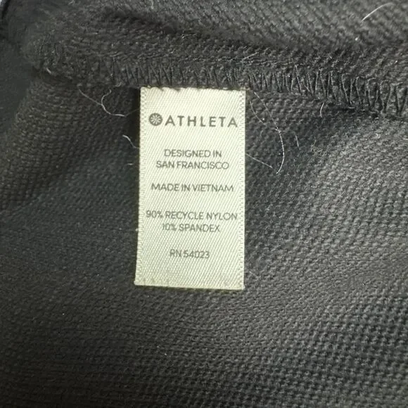 Athleta Wander Slim Cargo Outdoor Pants Womens 12 Black High Rise Stretch 32x28 - Picture 7 of 15